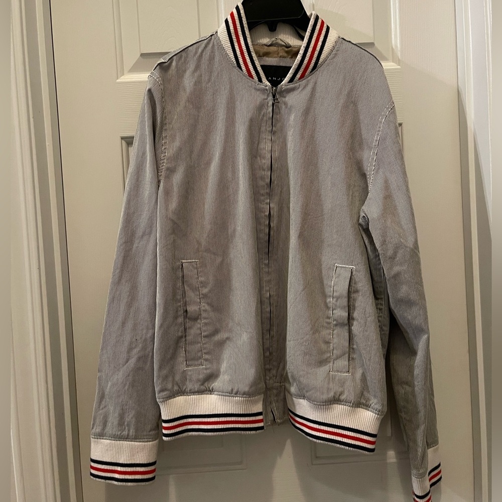 Sean John Striped Jacket Size L